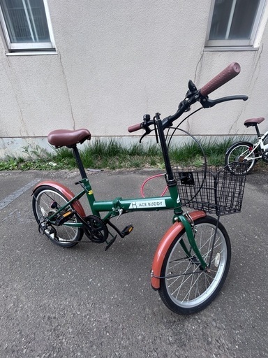 とても頑丈な折りたたみ自転車 – 完璧な状態！