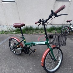  とても頑丈な折りたたみ自転車 – 完璧な状態！