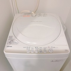 【お渡し先決定】洗濯機　TOSHIBA AW-452(w)　