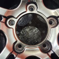 スズキ JB23 ジムニーランドベンチャー 純正ホイール 16インチ 4本 5.5J5HPCD139.7+22 軽量　(VHR078)の画像