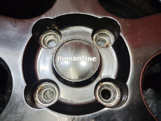 Humanline ヒューマンライン 社外ホイール 16インチ 4本 6J4HPCD100+45 ラクティス ライズ ロッキー等　(V