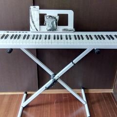  ロンアイ 電子ピアノ　スタンド付き　88鍵　美品