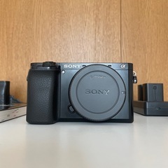 【美品】SONY ミラーレス一眼カメラ α6100 