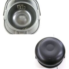 SHARP 炊飯器 3合 2022年製 KS-CF05D ブラック 黒 シャープ ジャー炊飯器 ジャー 3合炊き 家電 キッチン家電 札幌市 厚別区の画像