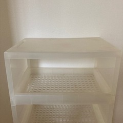 無印良品キャスター付きラックの画像