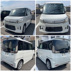 売約済み　　⭐️美車⭐️スペーシアカスタムTS ターボ　4WD レーダーブレーキ☆ターボ車　NAVI・TV・Bluetooth MK32S MK42Sの画像
