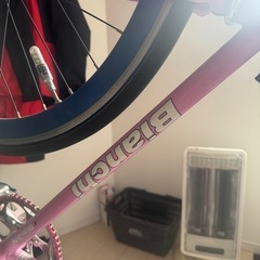 BANCHIビアンキ　ピストバイク　自転車スタンド
　の画像