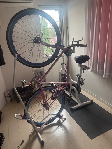 BANCHIビアンキ　ピストバイク　自転車スタンド
　