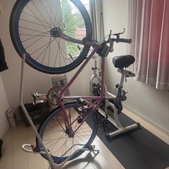 BANCHIビアンキ　ピストバイク　自転車スタンド
　の画像