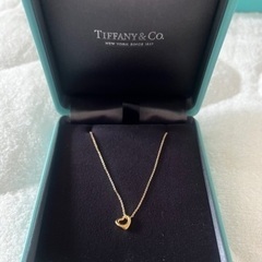 【未使用・正規品】Tiffany&Co. オープンハートネックレ...