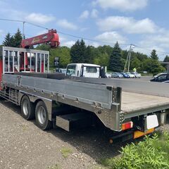 価格交渉可能！！　日野　プロフィア4WD！！ユニック車！！　車検なし！！の画像