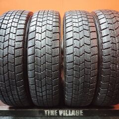 走行短め【GOODYEAR ICENAVI7 155/65R14】スタッドレス【WEDS JOKER 14インチ 4.5J4HPCD100+45】23年製 タント N-BOX スペーシア　(KTO379)の画像