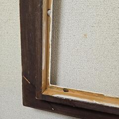 額縁　フレーム　油彩の画像