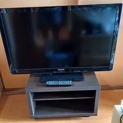 パナソニック　37インチ液晶テレビ　TV台セット　