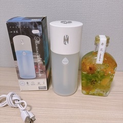 ‎💡イルミネーション加湿器&ハーバリウムset!!美品