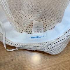 ファミリア　麦わら帽子　2個セットの画像