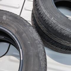 ブリジストン古タイア４本軽トラックタイア 145R12  6PRの画像