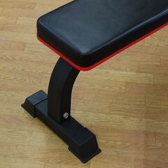 トレーニングベンチ 長さ110×幅59×高さ42cm フラットベンチ 腹筋 筋トレ ダンベル 札幌市 清田区 平岡の画像
