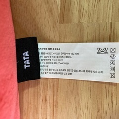 BT21 TATA 大 クッション54×43cm厚み約23cmの画像