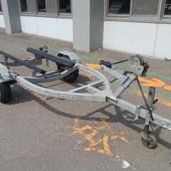 本日車検取得 札幌より 軽規格ボートトレーラー シーマリン ジェ...