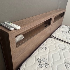 シモンズベッドフレーム&マットレス シングル 2台