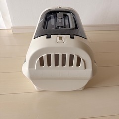 【ほぼ未使用】ペット用上扉付きキャリー｜リッチェル Sサイズの画像