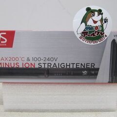 🏠新品未開封 マイナスイオンストレートアイロンVSI-1024/...