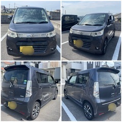 売約済み　　車検１年以上、とりあえずの足に⭐️MH34S ワゴンRスティングレー　ターボ　Bluetoothの画像