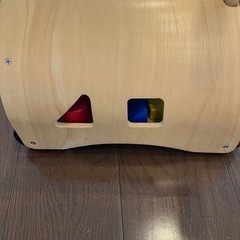 のっておして!すくすくウォーカー  エドインター　木製　手押し車の画像