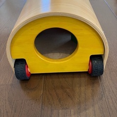 のっておして!すくすくウォーカー  エドインター　木製　手押し車の画像