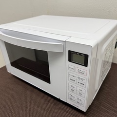 在庫処分セール 美品ハイアールHaier電子レンジホワイト2024年製JM-FH18E2 電子レンジ・オーブン