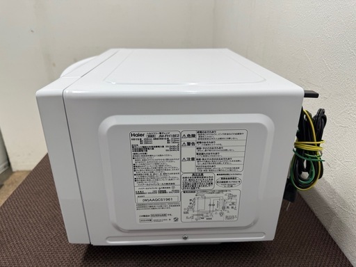 美品　ハイアール　Haier　電子レンジ　ホワイト　２０２４年製　JM-FH18E2