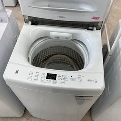 Haier 4.5kg洗濯機 2023年製 JW-U45A