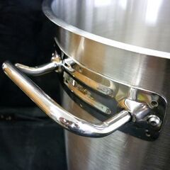 ☆HOKUA ステンレス製 寸胴鍋 ProCook-ST 両手鍋 直径24cm 容量10.0L TG-703 北陸アルミニウム プロクック IH対応 札幌 北20条店の画像