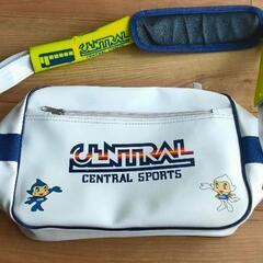 セントラルスポーツ　スクールバッグ　バッグ　中古　難あり