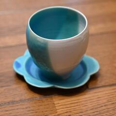 未使用　定価一万円程　大分陶器　コップ