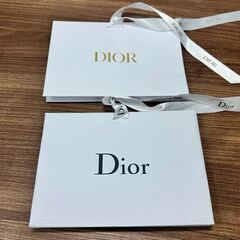ディオール 　　紙袋＆リボン　 Dior 　ショッパー 　ショップ袋の画像