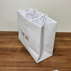 ディオール 　　紙袋＆リボン　 Dior 　ショッパー 　ショップ袋の画像