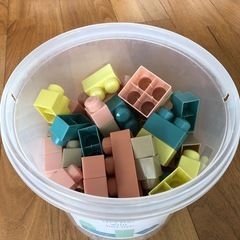 3coins くすみカラー　大きめブロックの画像