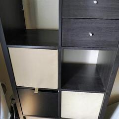 イケア　カラックス　カラーボックス