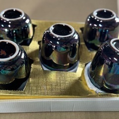 コップ、茶碗蒸し、お茶 の画像