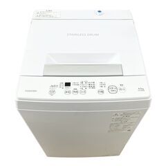 TOSHIBA/東芝　4.5kg洗濯機　ホワイト　AW-45M9...