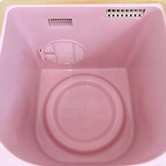 《決まりました》JT586 島産業 パリパリキューブ ピンク PPC-01-PK 家庭用屋内型生ごみ処理機 乾燥式 野菜くず 箱付 簡単処理 簡易動作確認済 中古現状品現地引き取りのみの画像