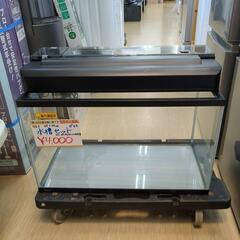 水槽セット GEX 60cm ガラス製 ポンプ・ライト付き 飼育準備に！【こちらは店舗です。浜村鹿野温泉ICから3分 買取本舗 宮本リサイクル 営業時間9～19時 定休日水曜のみ←連絡できませんm(_ _)m】の画像