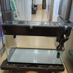 水槽セット GEX 60cm ガラス製 ポンプ・ライト付き 飼育準備に！【こちらは店舗です。浜村鹿野温泉ICから3分 買取本舗 宮本リサイクル 営業時間9～19時 定休日水曜のみ←連絡できませんm(_ _)m】の画像
