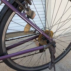 precision　カゴ付き自転車の画像
