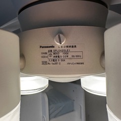 パナソニック　シーリングファンライト　DCモーターLEDの画像