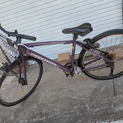 precision　カゴ付き自転車