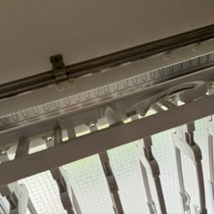 ニトリ　ワンタッチ取り込みスライドアーム8連ハンガー(ホワイト)   の画像