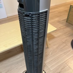 縦型扇風機 首振り機能 リモコンあり ジャンク品の画像